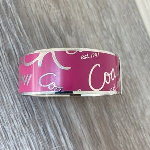 Coach bangle bracelet